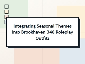 Seasonal Brookhaven Roleplay Outfit Ideas